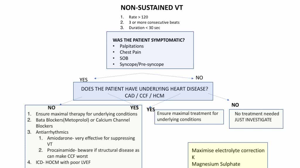NonSustained Ventricular Tachycardia; What Would You Do